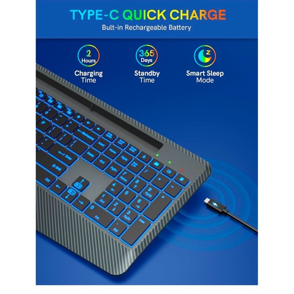 Wireless Keyboard - Picture 2 of 10